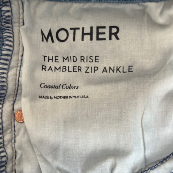 MOTHER Mid Rise Rambler size 27 - Picture 5 of 5